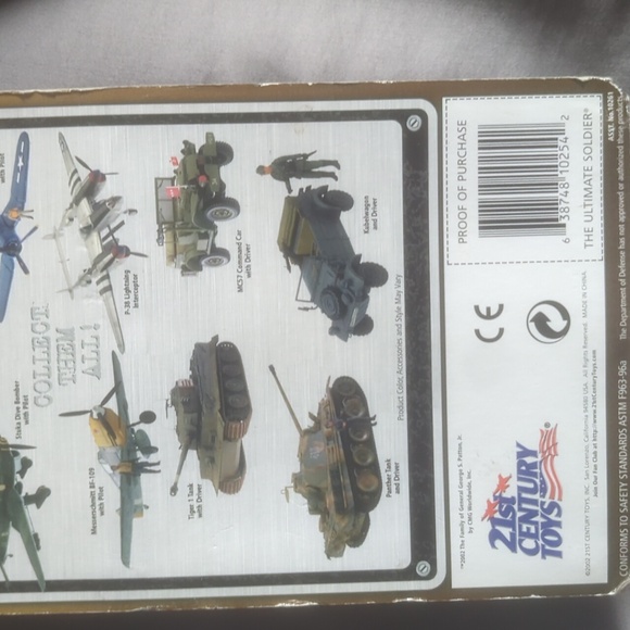 Ultimate Soldier XD General George S.Patton Jr. 1st Armor Tunisia w/ Willie Dog - Picture 5 of 5